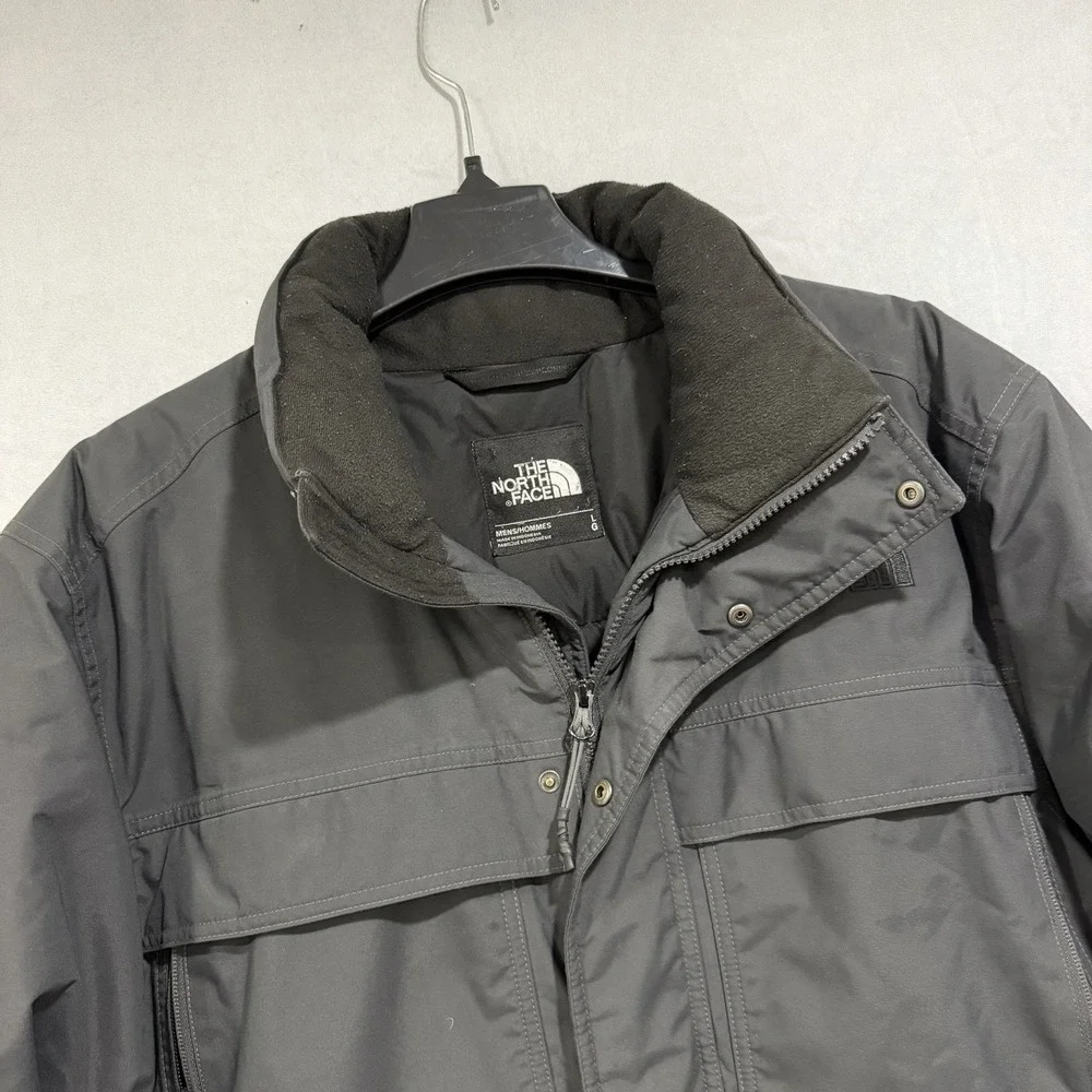 The North Face McMurdo Parka, Down, Waterproof, Black/gray, Men's L No Hood 550